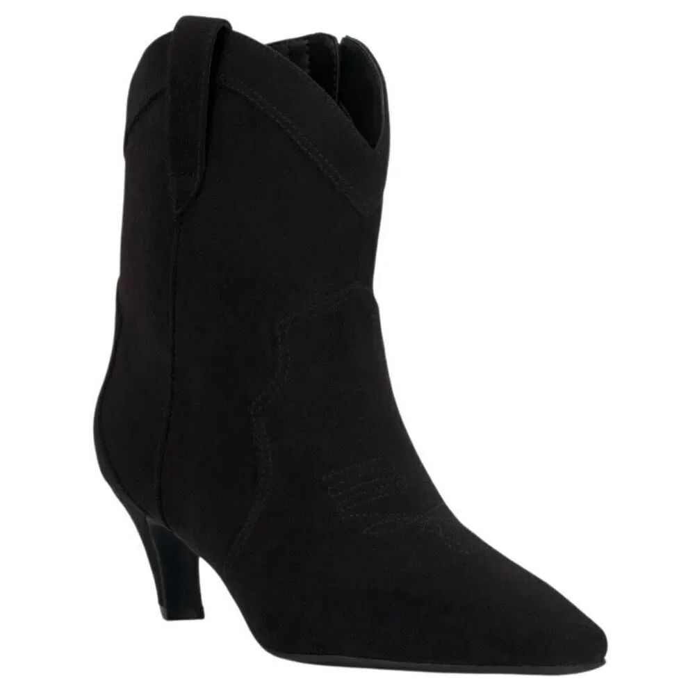 I.N.C. International Concepts Secia Western Booties - Step Out in Style Size 7 N